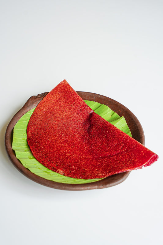 Beetroot dosa