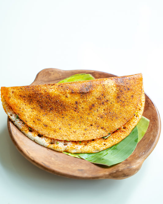 Chilli coriander dosa