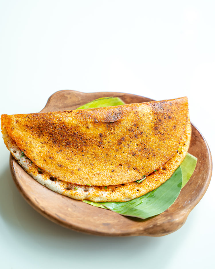Chilli coriander dosa