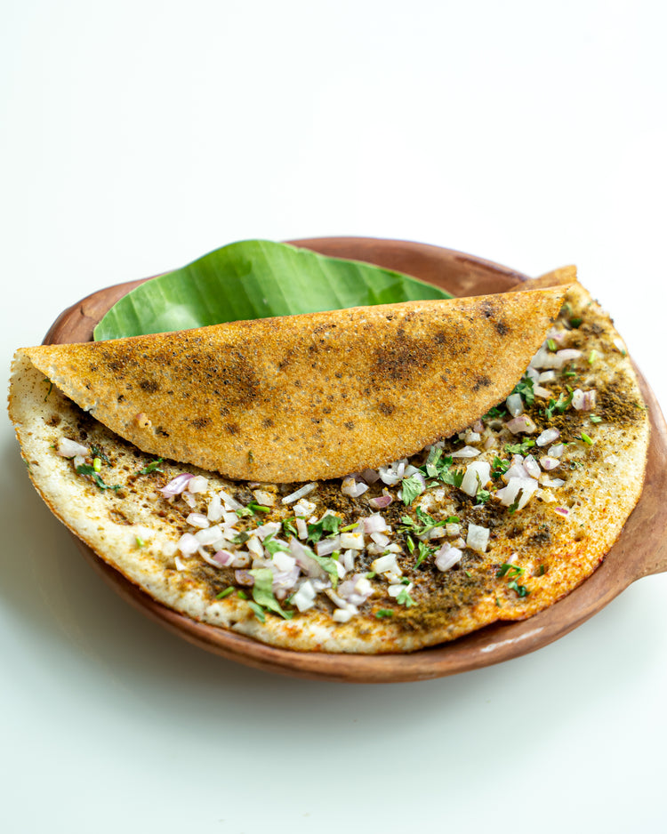 Curry patta podi dosa