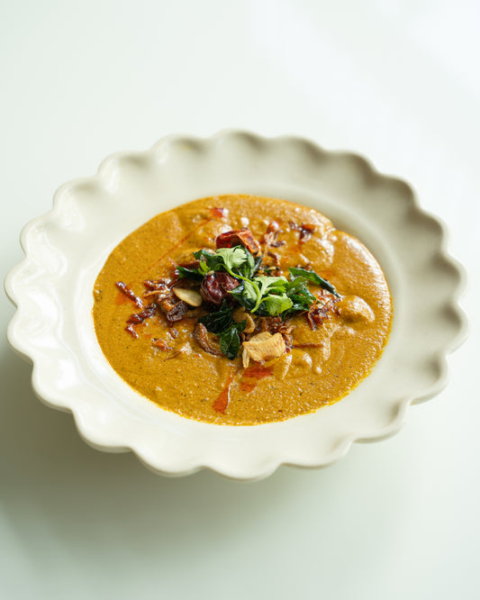 Madras curry (paneer/mushroom)