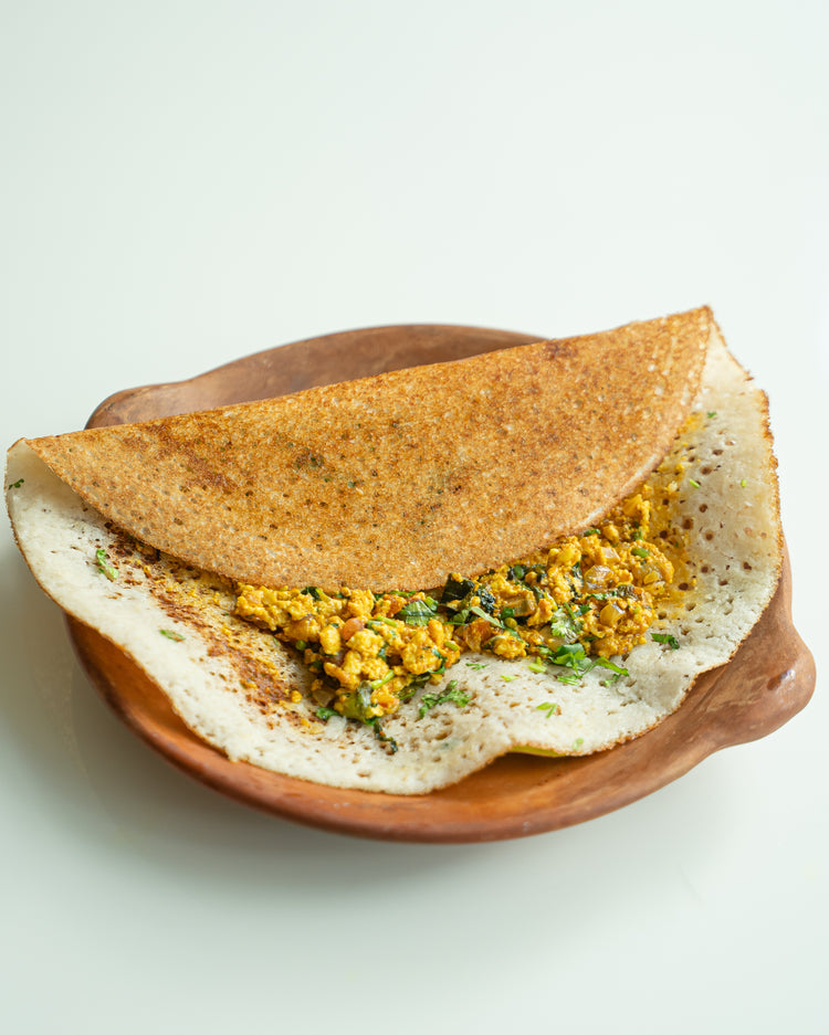 Paneer bhurji dosa