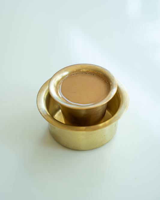 Masala ginger tea (till 12 pm)